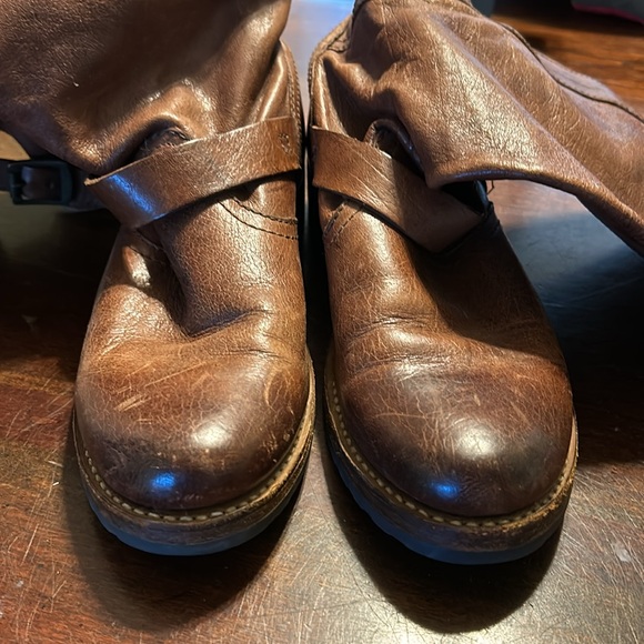Frye boots brown leather - Picture 6 of 8